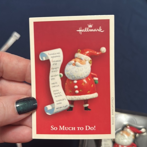 Hallmark Santa ornament 2004 - Picture 5 of 9